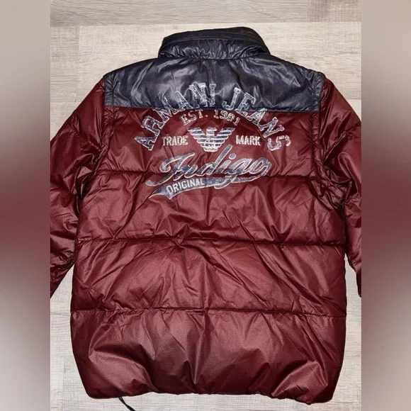 Armani Jeans - Puffer Coat With Hood (NEW WITHOUT TAGS)